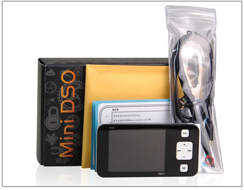 Портативный Миниатюрный осциллограф DSO211 ручной цифровой мини для студентов