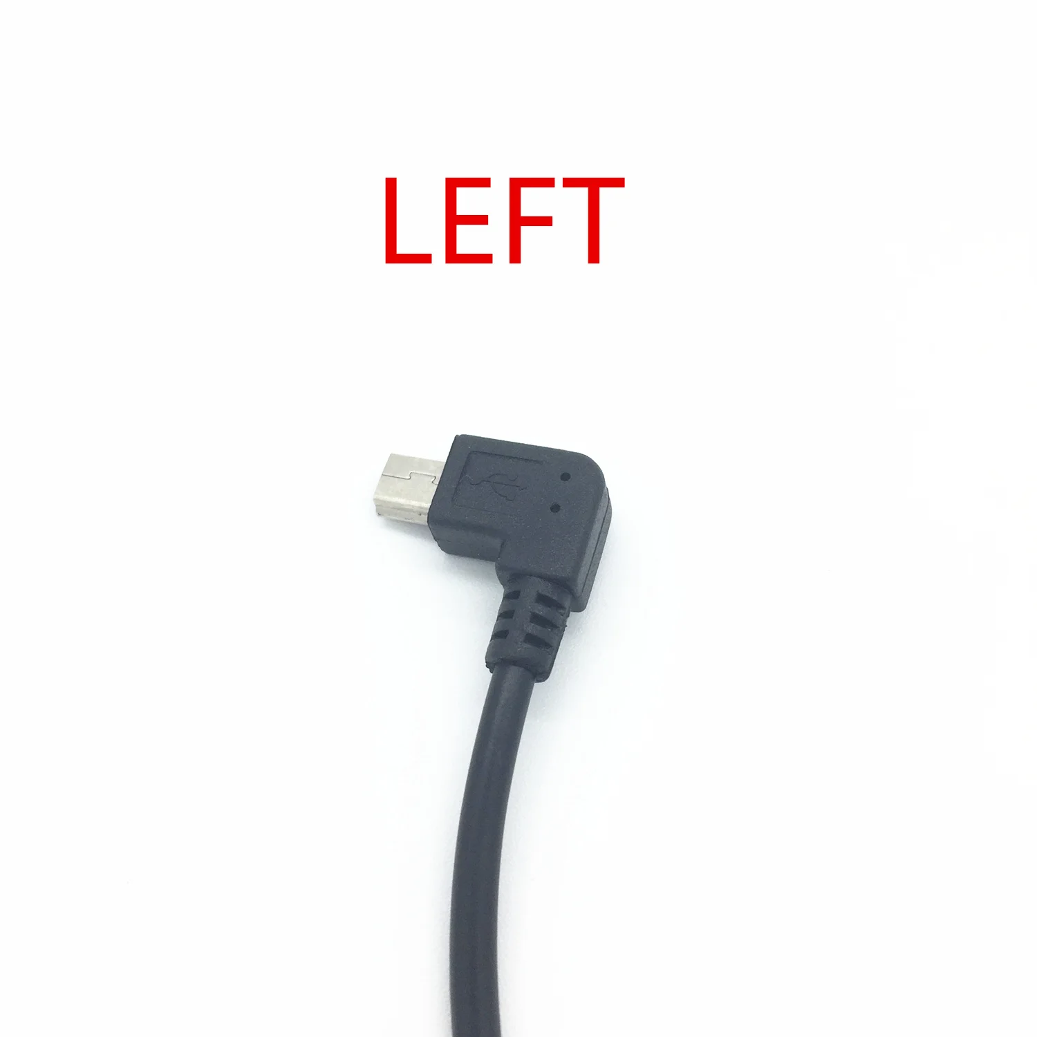 Бесплатная доставка 90 градусов левый Угол Мини 5pin USB папа к гнезду Зарядное