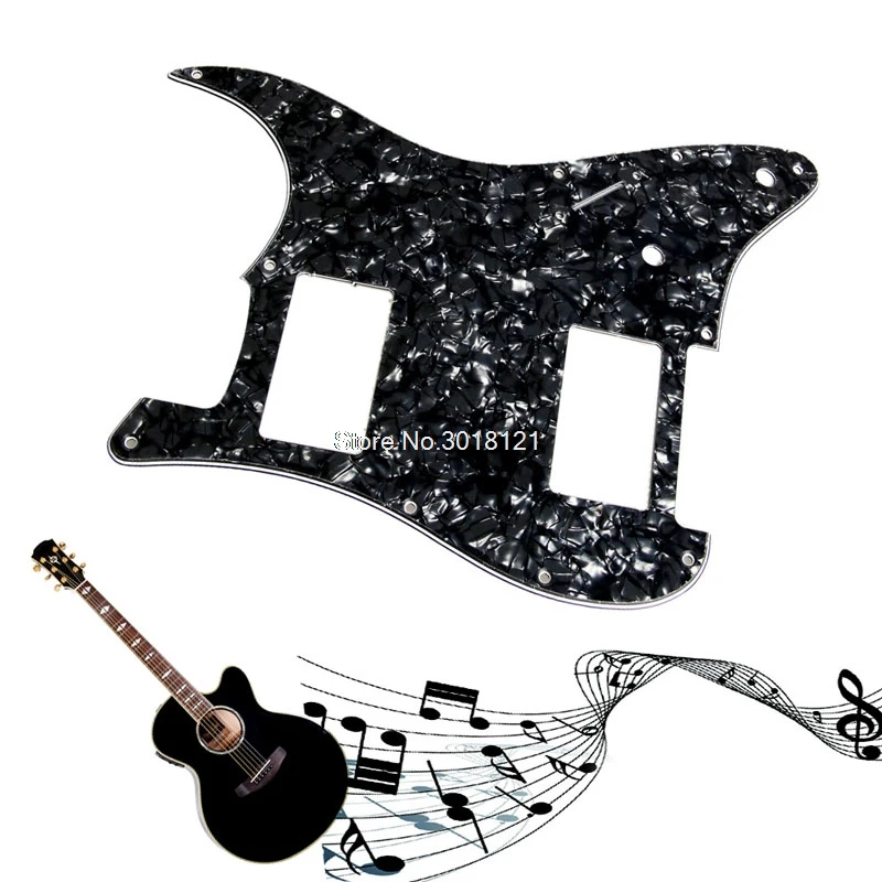 Бесплатная доставка чудесно Quality3Ply гитара Пикачу Страт HH 2 Humbucker жемчужные детали