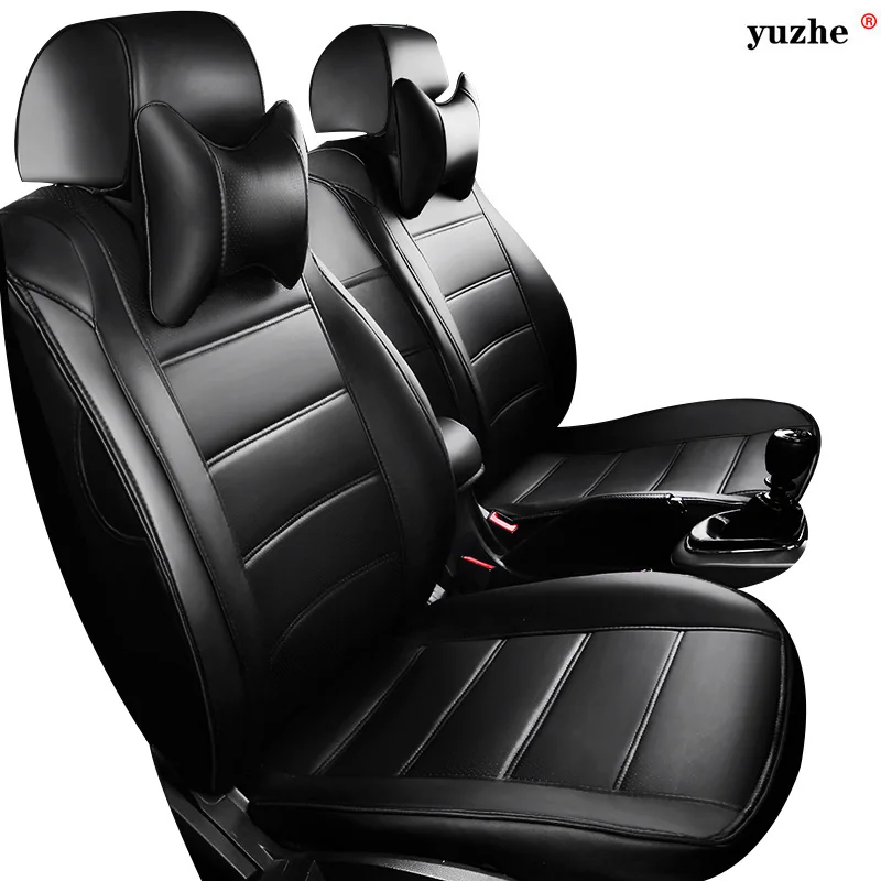 Кожаный чехол на автомобильное сиденье для Toyota RAV4 PRADO Highlander COROLLA Camry Prius Reiz CROWN yaris