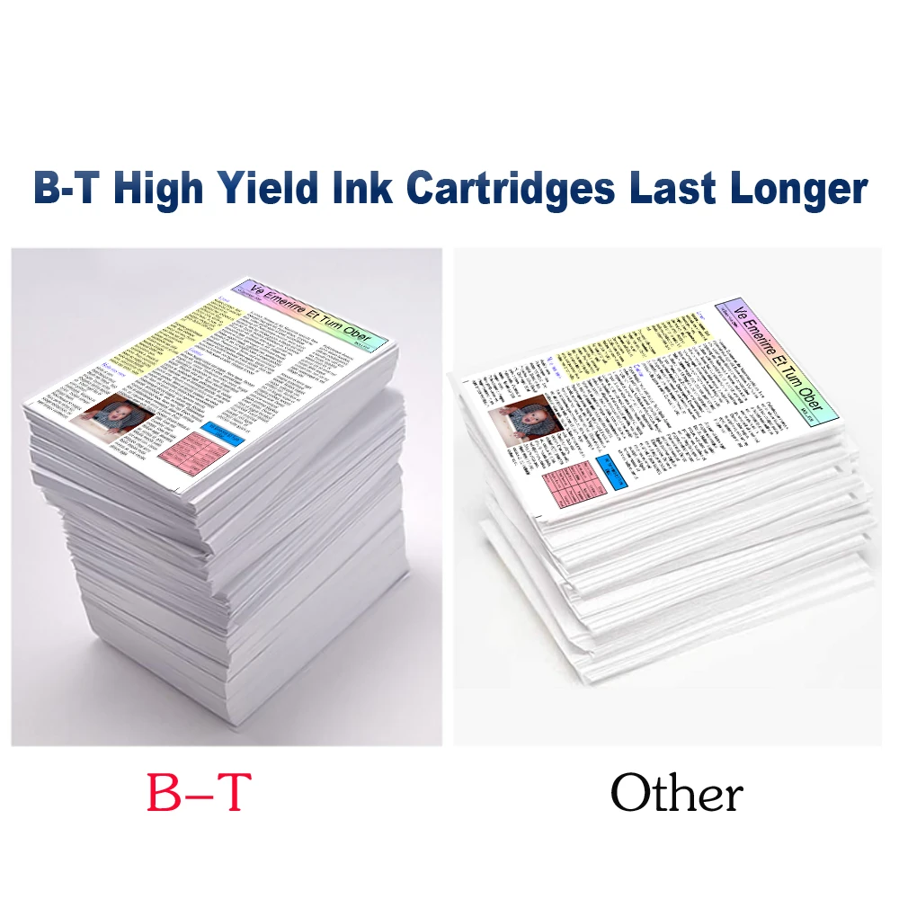 Совместимый картридж для замены LC20E XXL (2B + 1C 1 M 1Y) 5 шт. Brother MFC-J5920DW MFC-J985DW/J985DWXL - купить