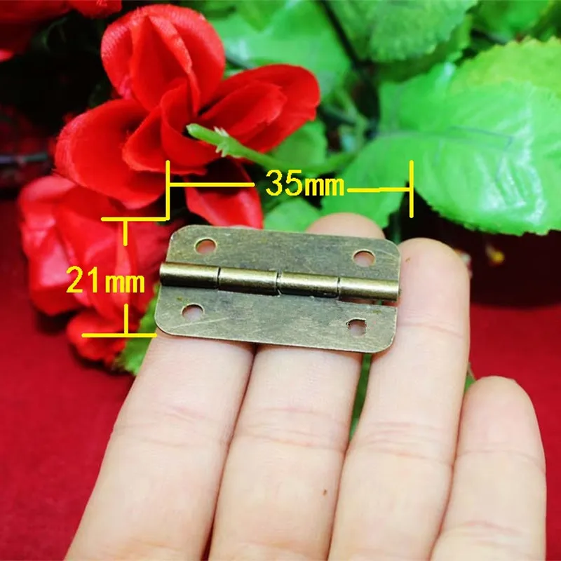 

Wholesale Bronze Tone Cabinet Door Luggage Hinge,4 Holes Decor,Furniture Decoration,Antique Vintage Old Style,35*21mm,400Pcs