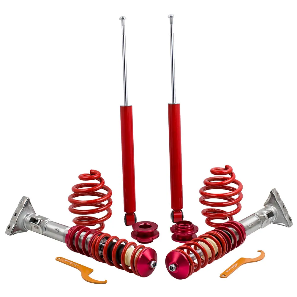 Снижение Coilover койловеров комплект красный для BMW E36 компактный 316ti 318ti 323ti 325ti |