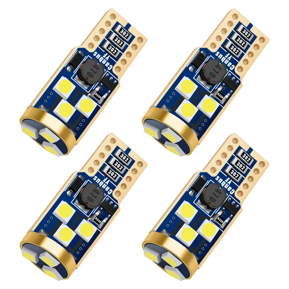 4x T10 W5W без ошибок 3030 9SMD освещение для парковки VW Passat B6 B7 CC Touareg Golf 5 6 7 Jetta MK6 MK5