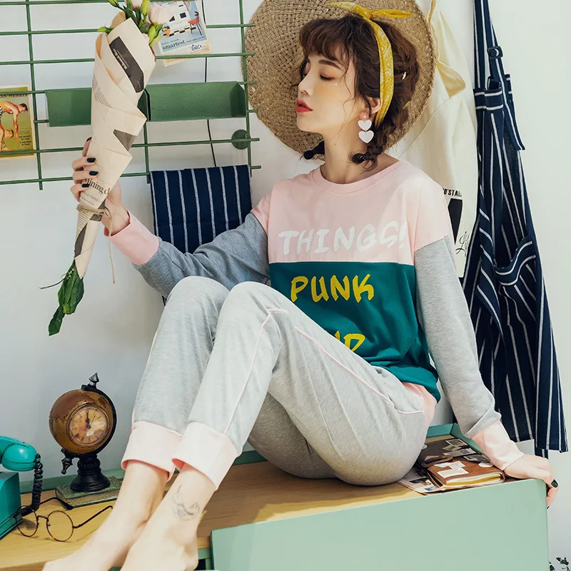 DANNSKARL сексуальная пижама из чистого хлопка женские пижамные комплекты ночная