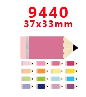 30 шт мультфильм персонаж плоское украшение из смолы PR 9312 - Цвет: 9440