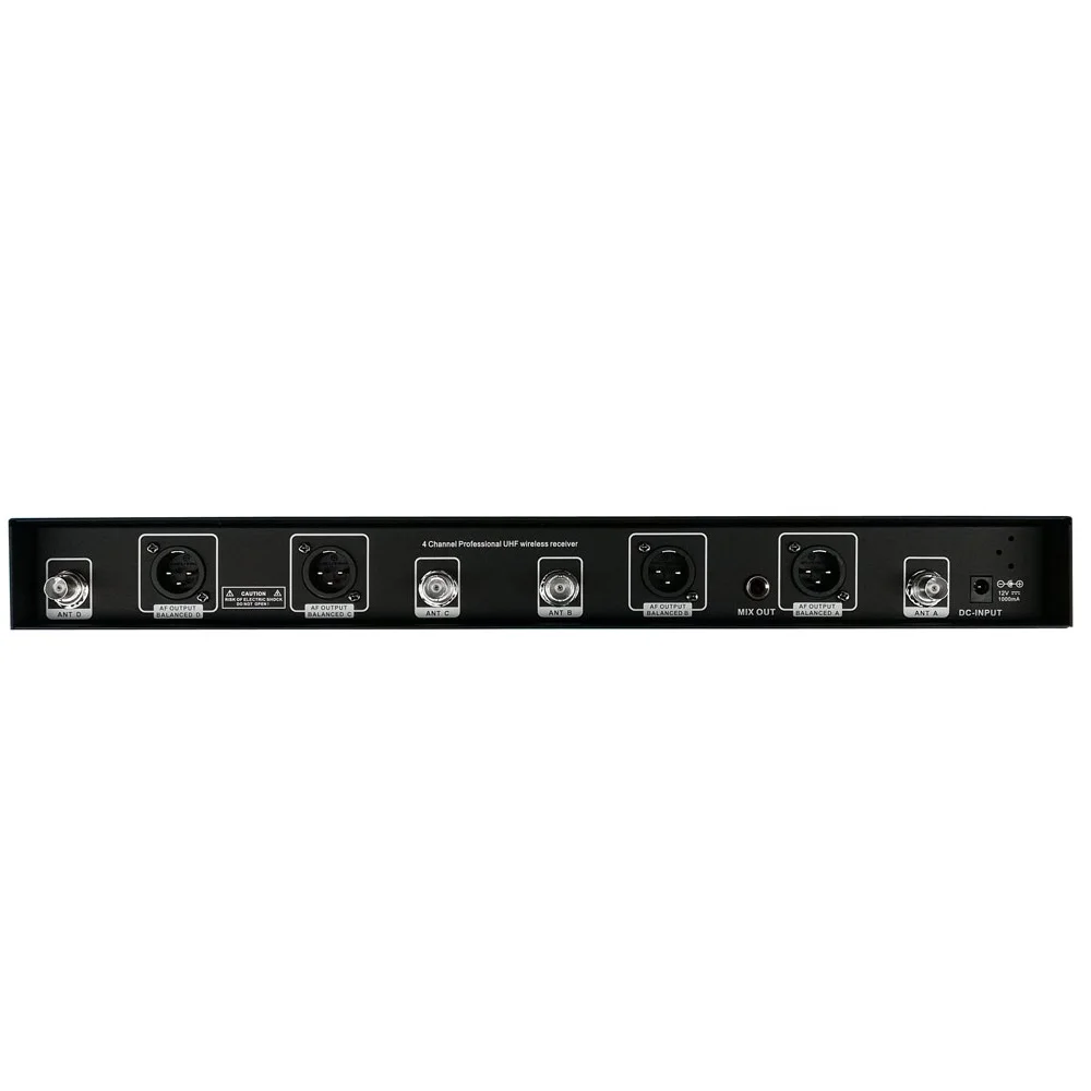 Микрофон с 4 канальными бабочками система uhf карманный микрофон отворотом