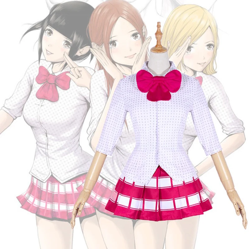 Костюм для косплея Мари Тачибана Чика Сугихара Айри Ямамото из аниме Back Street Girls: