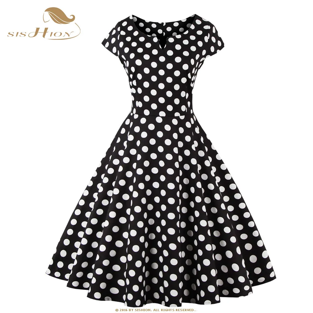 Женское летнее платье в горошек с цветочным принтом|vintage dress|autumn dressfloral print |