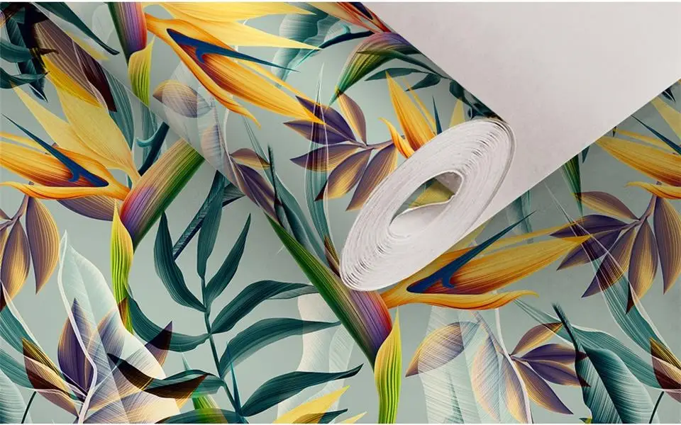 3d обои на заказ фотообои для гостиной великолепный рай птица картина Диван ТВ Фон