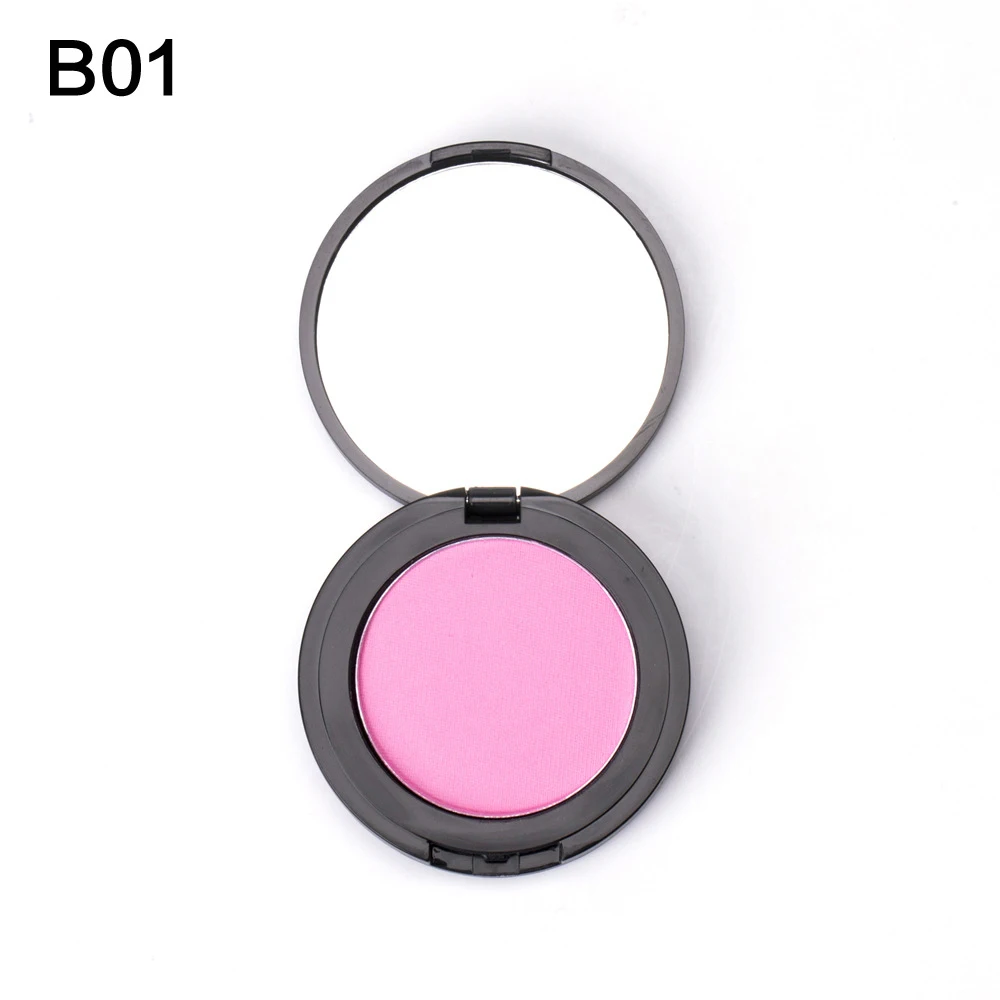 B01 MYS 6 цветов для лица минеральные пигментные Румяна Пудра Brozer Cosmestics профессиональная палитра румяна Контурные тени TSLM1 - Color: B01