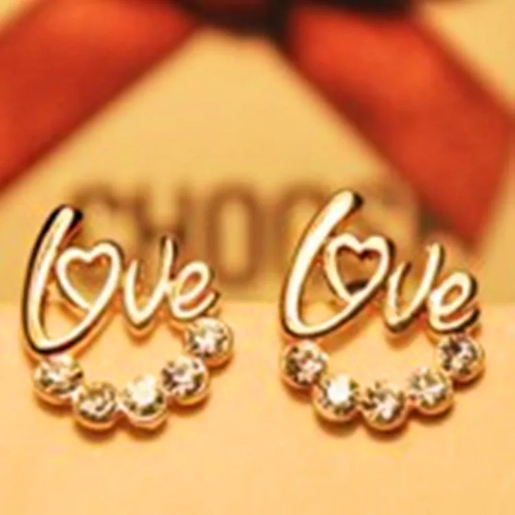 Женские серьги гвоздики с сердечками посеребренные 2020|fashion stud earrings|stud earringsstud earrings