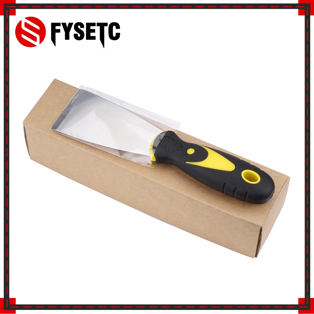 

2pcs 3D Printer Tool Handmade 3D Print Removal Tool Steel Spatula Professional With Box Package 3D Printer Accessories