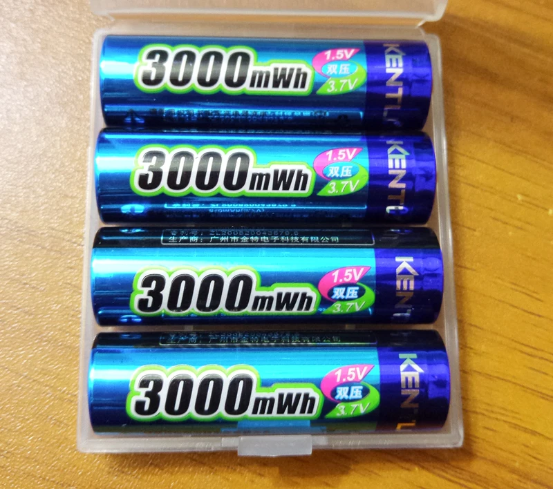 8 шт. аккумуляторная батарея KENTLI 3000mWh AA 1 5 В литий полимерная для камеры|aa rechargeable