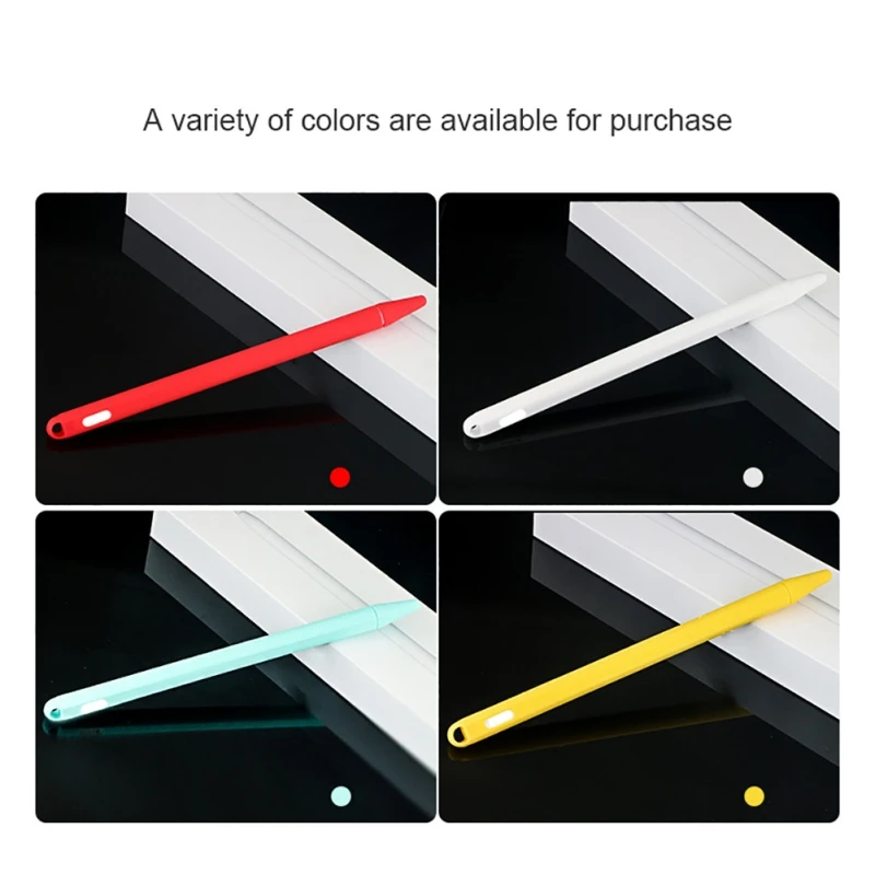 Цветной силиконовый чехол для Apple Pencil 2 го поколения держатель Премиум iPad Pro 12 9 11