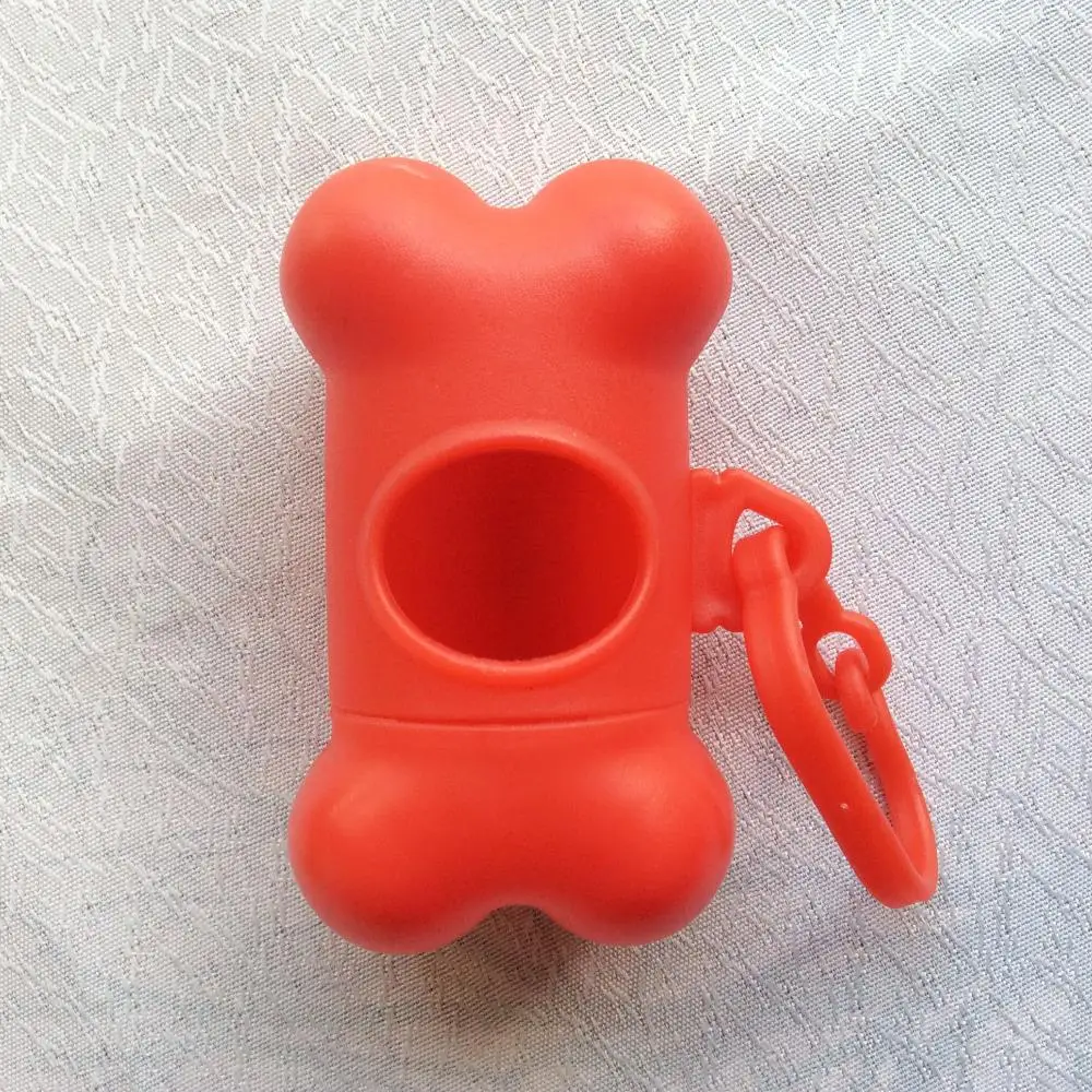 2017 акция 2 шт. розовые/черные сумки для собак чехол Диспенсер типа кости домашних