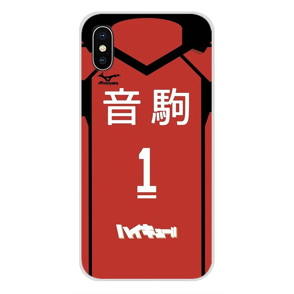 Чехол для телефона Motorola Moto X4 E4 E5 G5 G5S G6 Z Z2 Z3 G G2 G3 C Play Plus HAIKYUU Custom Jersey