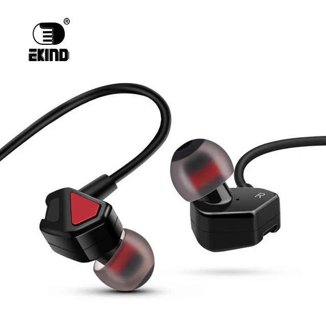 

EKIND Wired Earbuds Metal Noise Cancelling Stereo In-Ear Wired Earphone Metal Headset with Mic Microphone