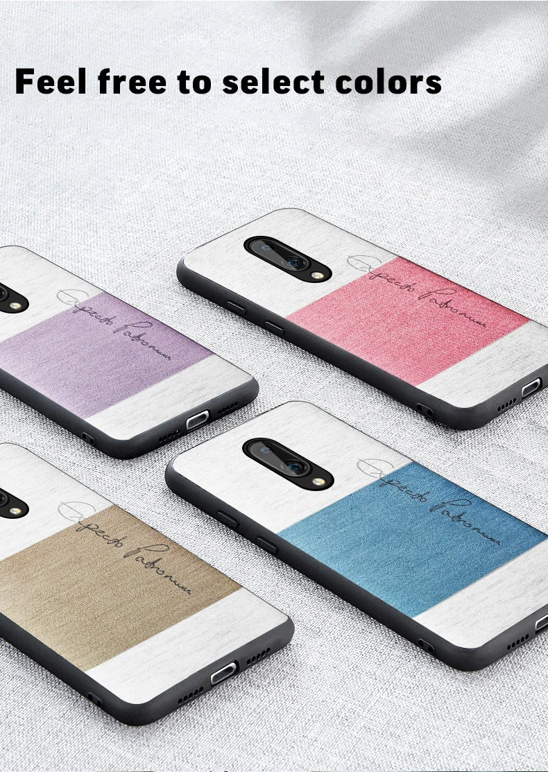 Чехол для oneplus 7 защитная задняя крышка MOFi one plus 7 pro противоударный чехол хлопковая ткань противоударный чехол для oneplus 7 pro чехол s