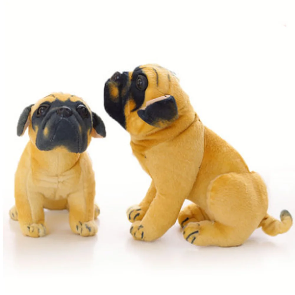 

Fancytrader 28 '' / 70 см гигантская имитация игрушечный Мопс плюшевая мягкая набивная милая собака кукла хороший подарок для детей