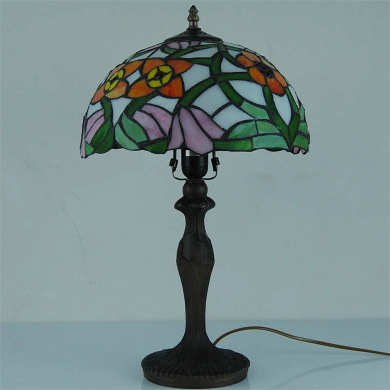 Оранжевый Цветочный Настольный светильник FUMAT европейский стиль ручная работа