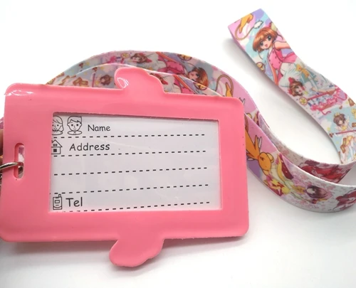 Новинка розничная продажа 1 шт. Мягкая силиконовая аниме карта Captor Sakura Sign Card ID Holder брелок T05|Брелоки| |