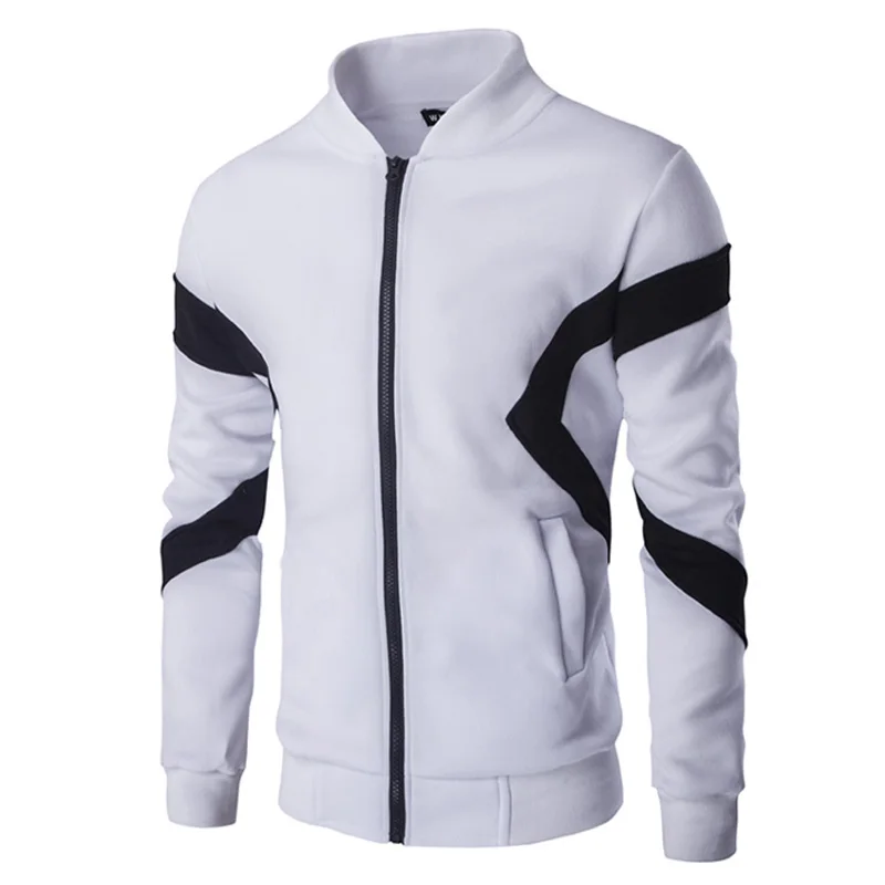 Осенне-зимние мужские приталенные куртки повседневная верхняя одежда новый