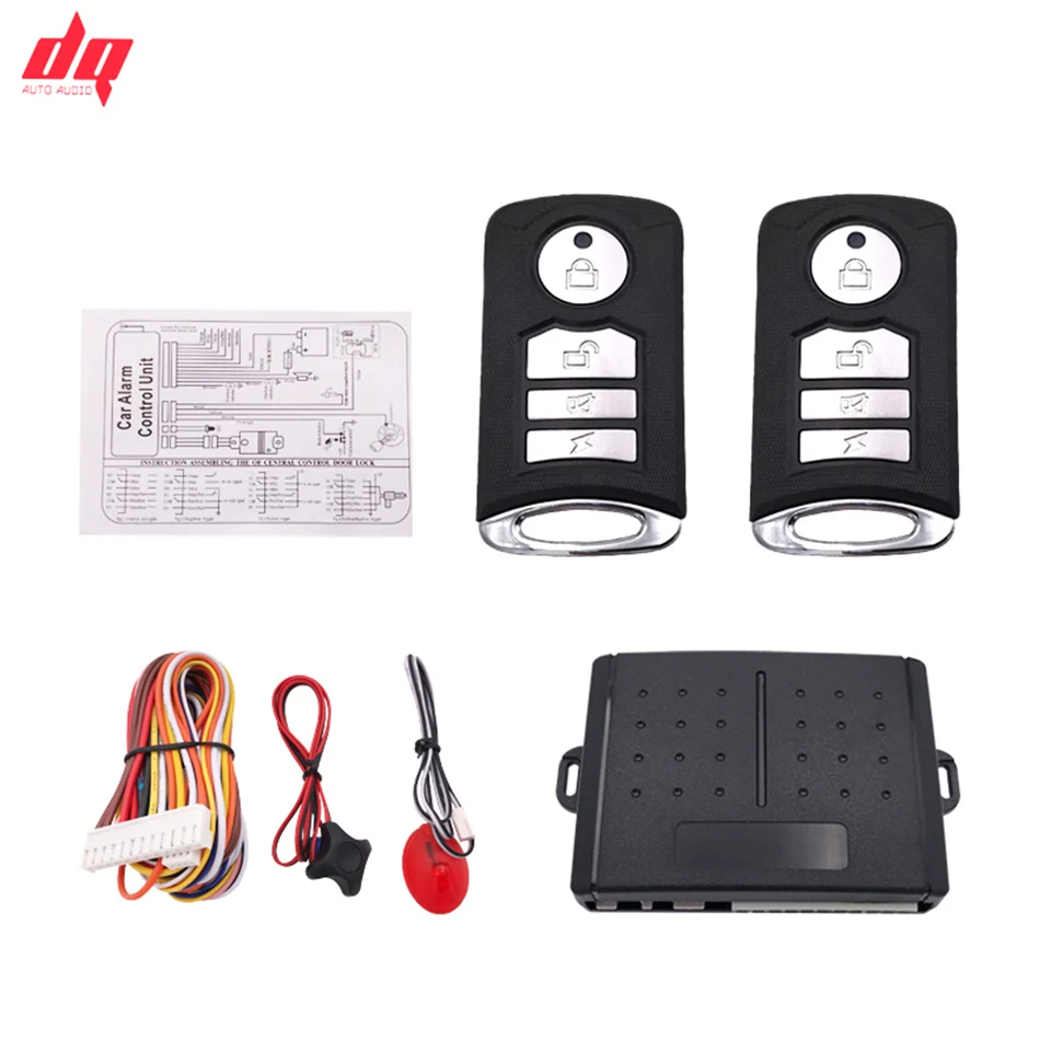 Автомобильная сигнализация 12 + 4 Автомобильный Центральный дверной замок с