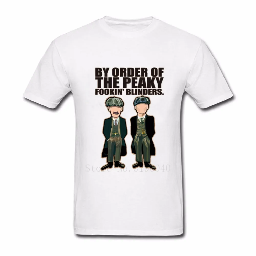 Peaky blinders Футболка мужская плюс размер с коротким рукавом Хлопок топы мужчины