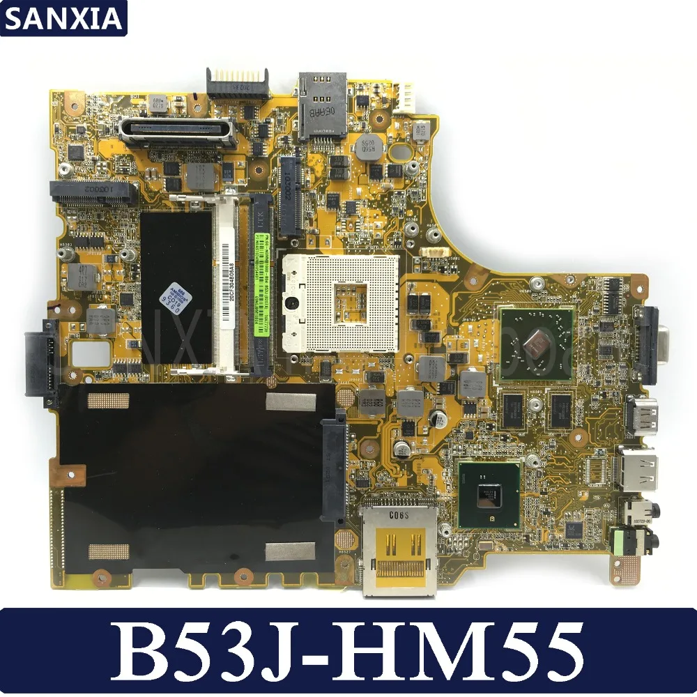 Материнская плата KEFU B53J для ноутбука ASUS B53F B53JC F85 F86 A31 B53 протестированная