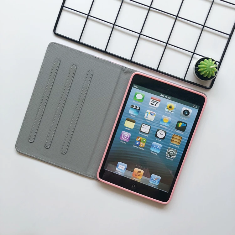 Kawayi подарок на год кота чехол Обложка для ipad 9,7 Pro air2 Мягкая обложка для ipad Air1 Чехол ipad mini 1/2/3/4, ipad Стенд