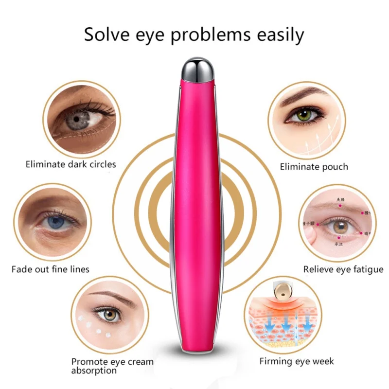Мини устройство для массажа глаз против мешков и морщин|Устройство ухода за