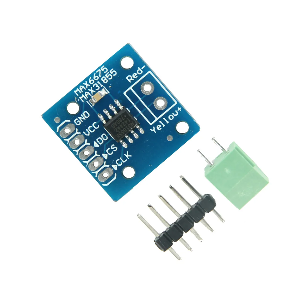 Модуль платы датчика температуры термопары MAX31855 MAX6675 SPI типа K для Arduino |