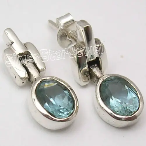 Серебро натуральный гранат s серьги 2.1CM1 пара сережек религиозные украшения вариации