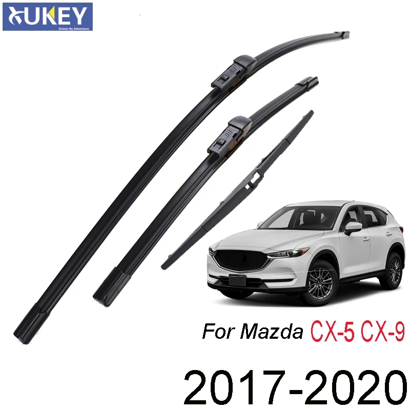 Xukey переднее заднее стекло фотоэлемент для Mazda набор стеклоочистителей CX5 CX9 MK2 2020