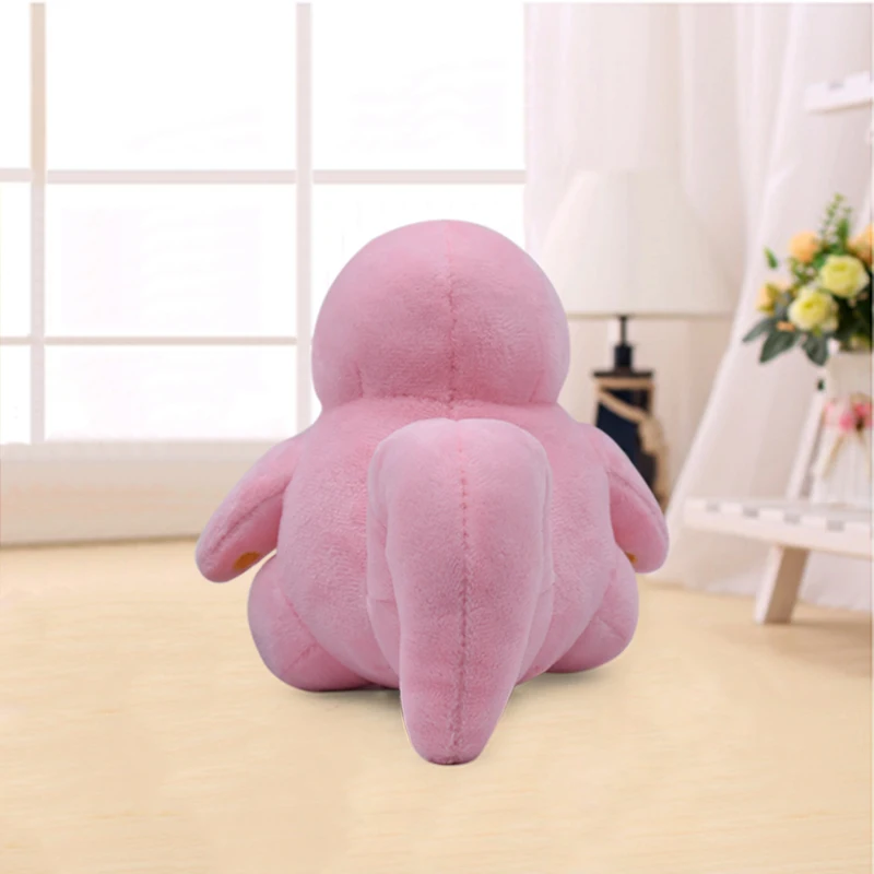 Аниме Lickitung плюшевая Мягкая кукла, детская игрушка мультфильм 12 см милый маленький розовый Lickitung мягкие животные Peluche Детский Рождественский подарок