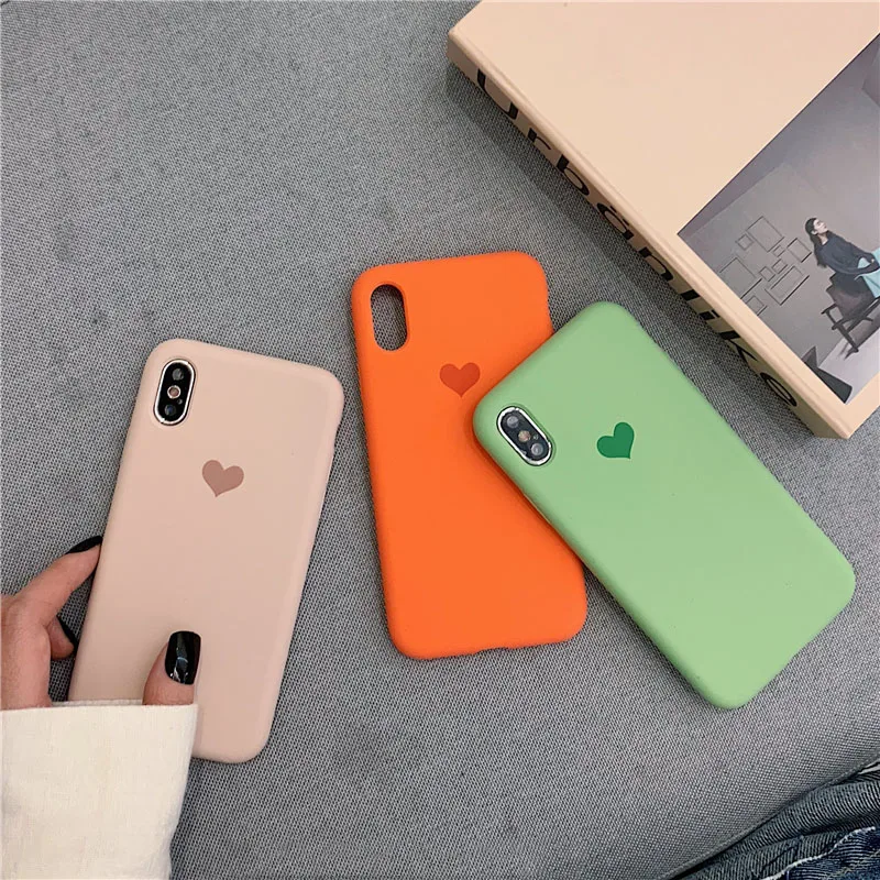 Модный силиконовый мягкий чехол из ТПУ с сердечком для OPPO A37 A57 A59 F1S A77 A73 F5 A79 A83 A3 A5 A7
