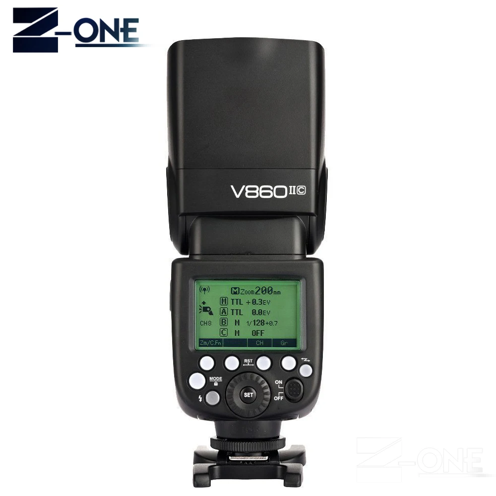 Godox Ving V860II C 2 4G HSS 1/8000 литий ионный аккумулятор TTL вспышка для камеры + беспроводной