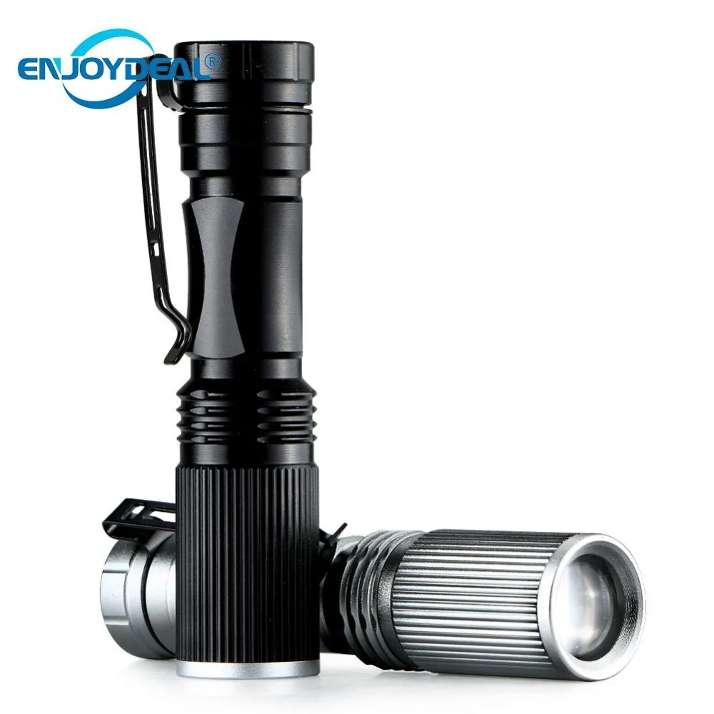 

Mini penlight Waterproof LED Flashlight Torch Zoomable 7W Q5 2000 Lumens Hunting Camping Portable Penlight Focus Lantern 3 Modes