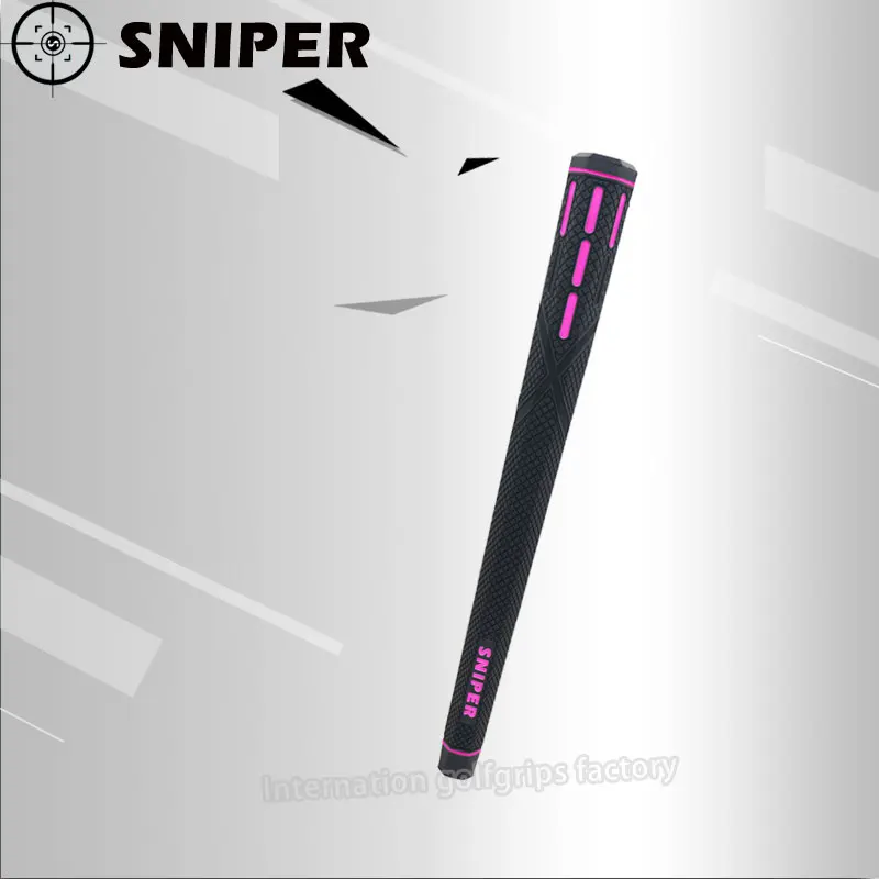 Sniper ручка для гольфа стандартный специальный шестиугольный Ручка Шесть цветов на выбор большое количество скидка - Цвет: Розовый