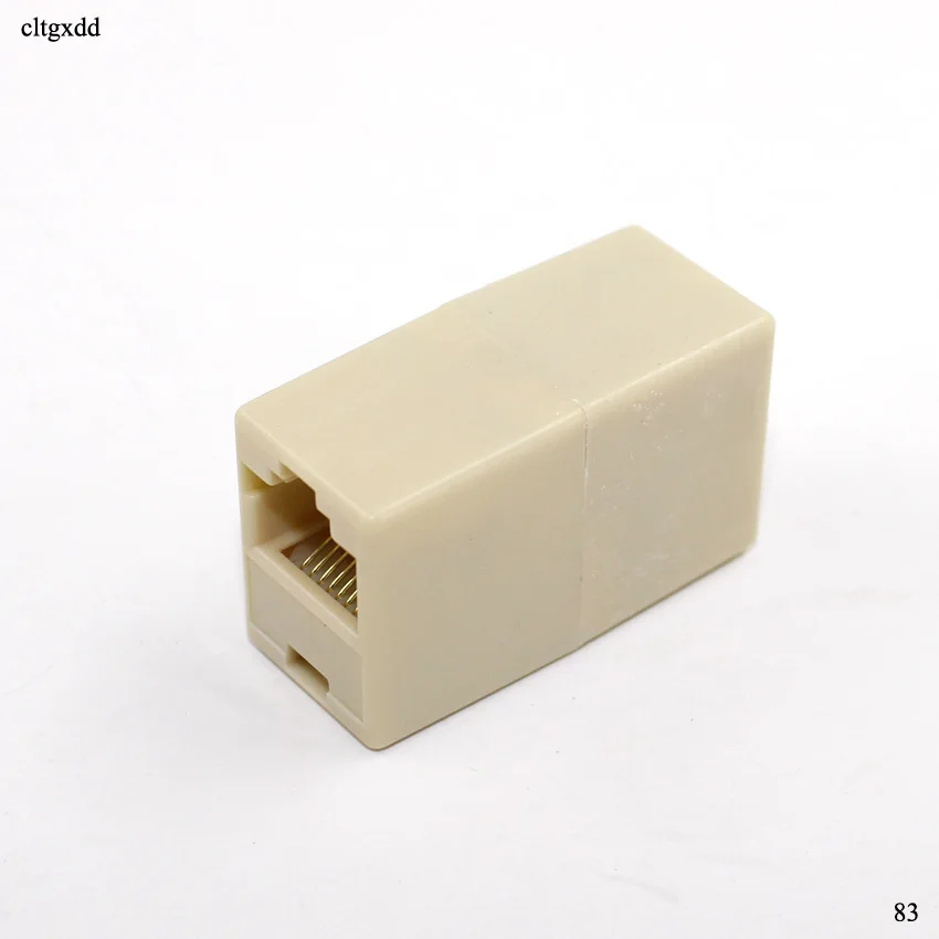 Cltgxdd 2 шт. Cat5 RJ45 Соединительный соединитель сетевой кабель расширитель разъем