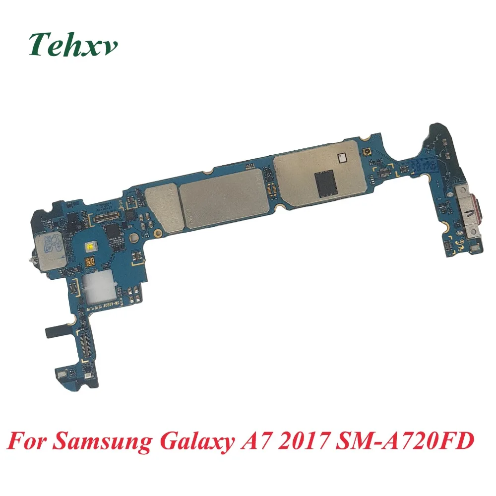 Оригинальная разблокированная материнская плата для Samsung Galaxy A7 2017 A720F/DS