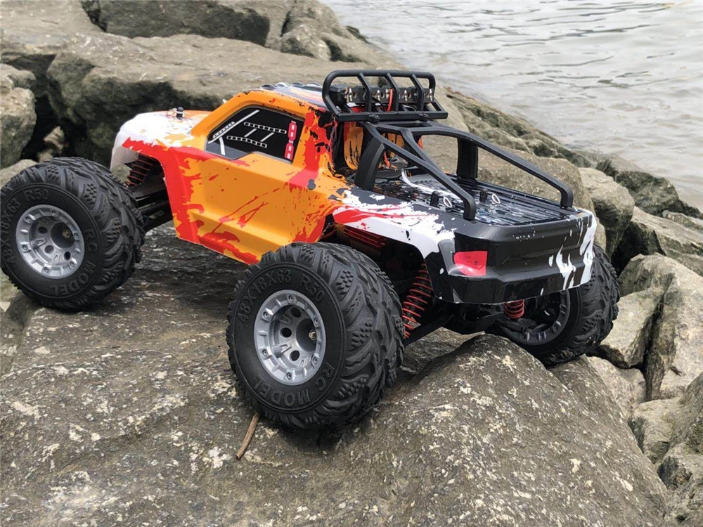 Новое поступление 1:12 масштабная большая Радиоуправляемая машина 2,4G 4WD RTR 45 км/ч высокая скорость RC Дрифт автомобиль внедорожный пульт дистанционного управления багги с светодиодный подсветкой