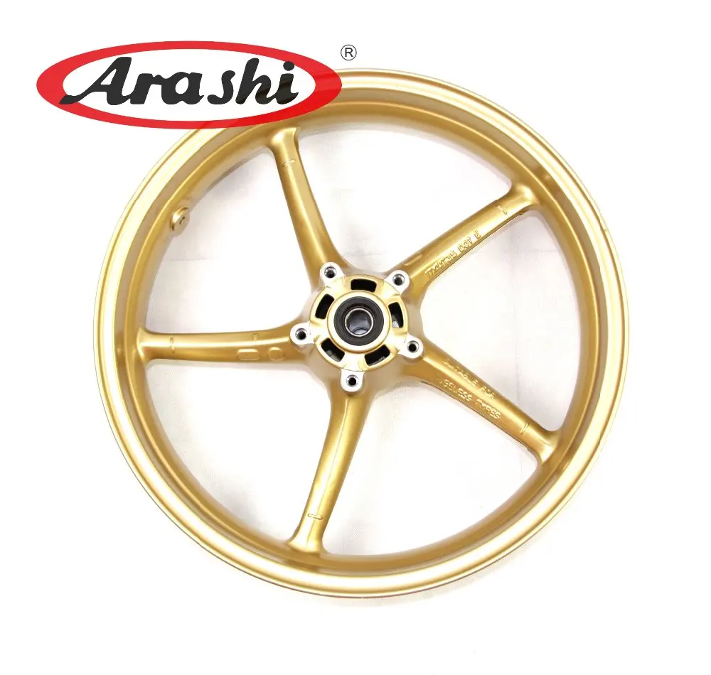Arashi для улицы тройной 675 R 675R 2009 2012 передний обод мотоцикла золотой 2010 2011 2012|Обода| |