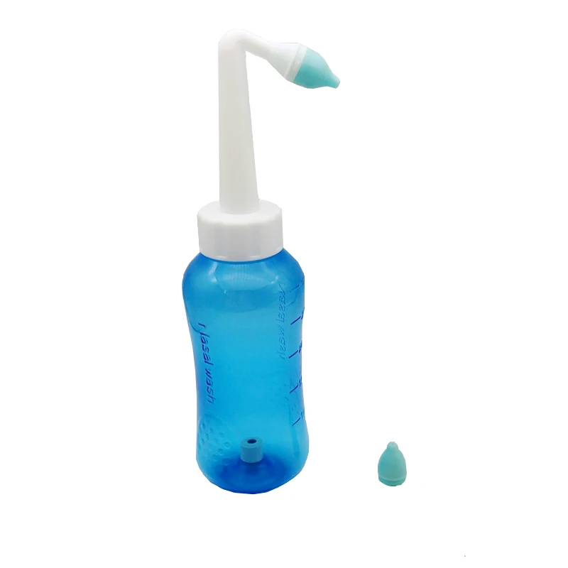 

2PCS Adults Children Nasal Wash Cleaner Nose Protector Cleans Moistens Child Adult Avoid Allergic Rhinitis Neti Pot 300ML