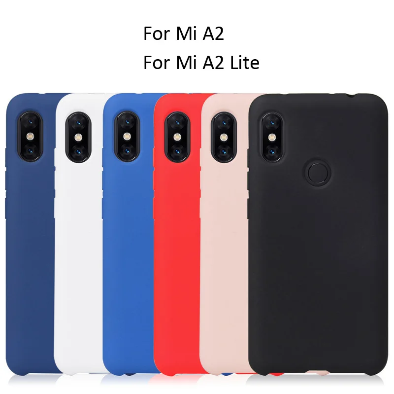 Жидкий силиконовый чехол для Xiao mi 8 mi 8 Pro mi A2 Lite Red mi Note 7 6 5 Pro мягкий гелевый резиновый чехол высокого качества