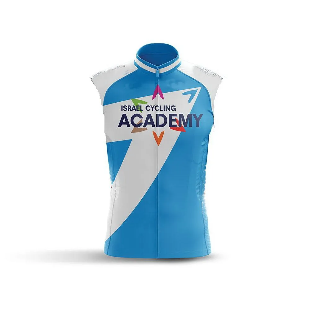 

2018 ISRAEL CYCLING ACADEMY PRO TEAM 2 DESIGN SUMMER SHORT SLEEVELESS VEST ROPA CICLISMO CYCLING JERSEY WEAR SIZE XS-4XL