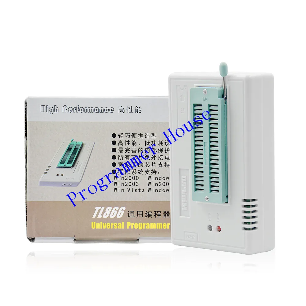 V10.35 Original XGecu minipro TL866II Plus USB Universal BIOS nand flash 24 93 25 mcu Programmer+10 Adapters+SOIC8 clip|Промышленные