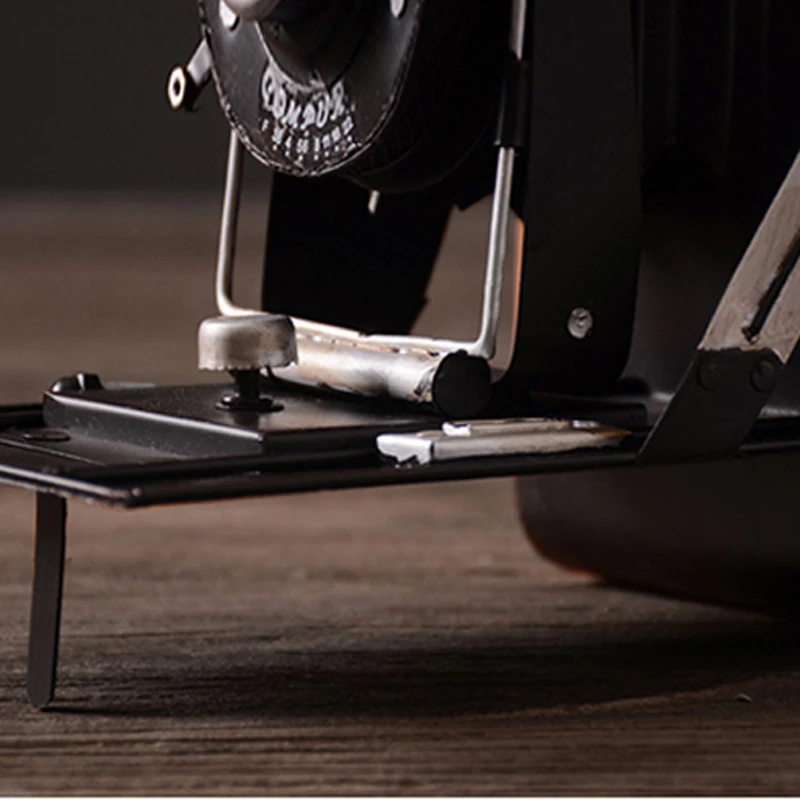 Винтажная модель камеры украшение реквизит ручной работы ретро железное