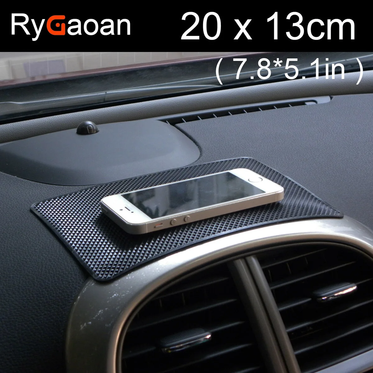RyGaoan Quality 20*13cm (7.8*5.1in) Universal Car Dashboard Magic Anti Slip Mat Non-slip Sticky Pad for iPhone Mobile Glasses | Автомобили